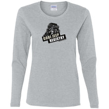 Gobi Jeep Registry G540L Gildan Ladies' Cotton LS T-Shirt