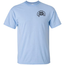 ASJC black logo 2-sided print G200 Gildan Ultra Cotton T-Shirt