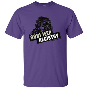 Gobi Jeep Registry Logo G200 Gildan Ultra Cotton T-Shirt