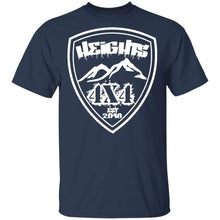 Heights 4x4 crest white logo G500 Gildan 5.3 oz. T-Shirt