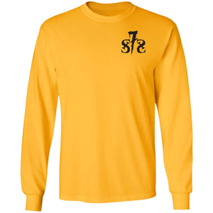 S7S Bill Steen 2-sided print G240 LS Ultra Cotton T-Shirt