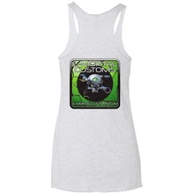 E-Mortal 2-sided print NL6733 Next Level Ladies' Triblend Racerback Tank