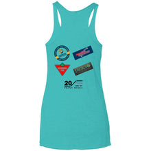 Dale Racing 2-sided print NL6733 Next Level Ladies' Triblend Racerback Tank