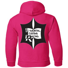 E-Mortal Racing 2-sided print G185B Gildan Youth Pullover Hoodie