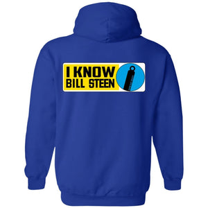 S7S white logo Bill Steen 2-sided print Z66 Pullover Hoodie