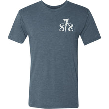 S7S white logo Bill Steen 2-sided print NL6010 Men's Triblend T-Shirt