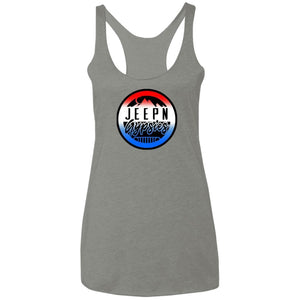 JeepNGypsies NL6733 Next Level Ladies' Triblend Racerback Tank