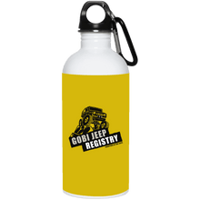 Gobi Jeep Registry Logo 23663 20 oz. Stainless Steel Water Bottle