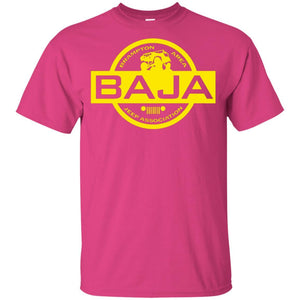 BAJA yellow logo G200B Gildan Youth Ultra Cotton T-Shirt