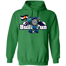 Built4Fun blue G185 Gildan Pullover Hoodie 8 oz.