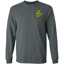 Team Indiana front G240 Gildan LS Ultra Cotton T-Shirt