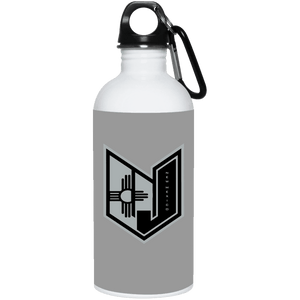 Wicked Jeeps NM Black & Grey 23663 20 oz. Stainless Steel Water Bottle