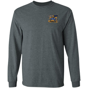 B&B Motorsports 2-sided print (Team Indiana back) G240 Gildan LS Ultra Cotton T-Shirt
