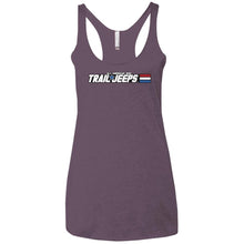 Trail Jeeps NL6733 Next Level Ladies' Triblend Racerback Tank