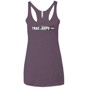 Trail Jeeps NL6733 Next Level Ladies' Triblend Racerback Tank