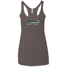 H57 Racing 2-sided print NL6733 Next Level Ladies' Triblend Racerback Tank