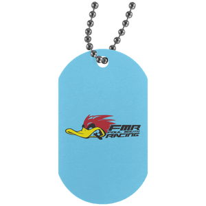 FOUL MOUTH RACING UN4004 Silver Dog Tag