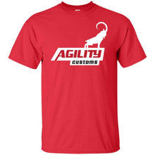 Agility Customs white logo G200 Gildan Ultra Cotton T-Shirt