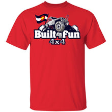 Built4Fun grey G500B Gildan Youth 5.3 oz 100% Cotton T-Shirt