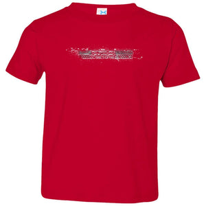 AmericanOffroadCustoms Horizontal white 3321 Toddler Jersey T-Shirt