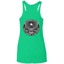 AmericanOffroadCustoms Horizontal NL6733 Ladies' Triblend Racerback Tank