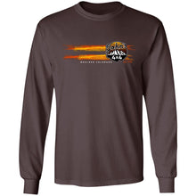 John's 4x4 tread print logo 2-sided print G240 LS Ultra Cotton T-Shirt