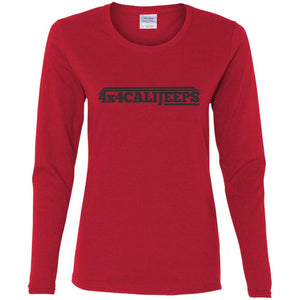 California Jeeps G540L Gildan Ladies' Cotton LS T-Shirt
