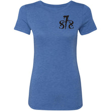 S7S You Can't Wheel With Us 2-sided print NL6710 Ladies' Triblend T-Shirt