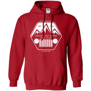ASJC white logo G185 Gildan Pullover Hoodie 8 oz.
