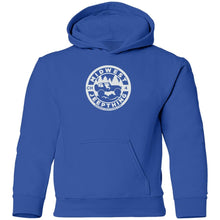 MWJT CH white logo G185B Youth Pullover Hoodie