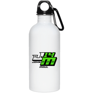 John Moul Racing dye-sublimation 23663 20 oz. Stainless Steel Water Bottle