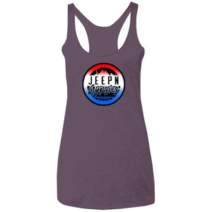 JeepNGypsies NL6733 Next Level Ladies' Triblend Racerback Tank