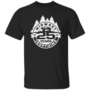 MWJT-25-years white logo G500B Youth 5.3 oz 100% Cotton T-Shirt