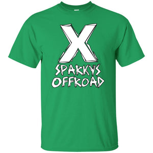 Sparky's Offroad white logo G200 Gildan Ultra Cotton T-Shirt