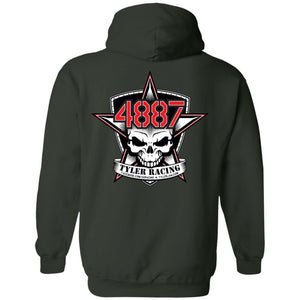 Tyler Racing 2-sided print G185 Gildan Pullover Hoodie 8 oz.