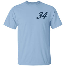 Yeti Motorsports blue logo 2-sided print G500B Gildan Youth 5.3 oz 100% Cotton T-Shirt