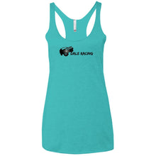 Dale Racing 2-sided print NL6733 Next Level Ladies' Triblend Racerback Tank