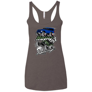 H57 Racing NL6733 Next Level Ladies' Triblend Racerback Tank