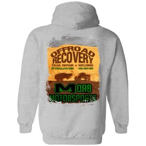 Moab Motorsports 2-sided print w/Trailmater back G185 Gildan Pullover Hoodie 8 oz.