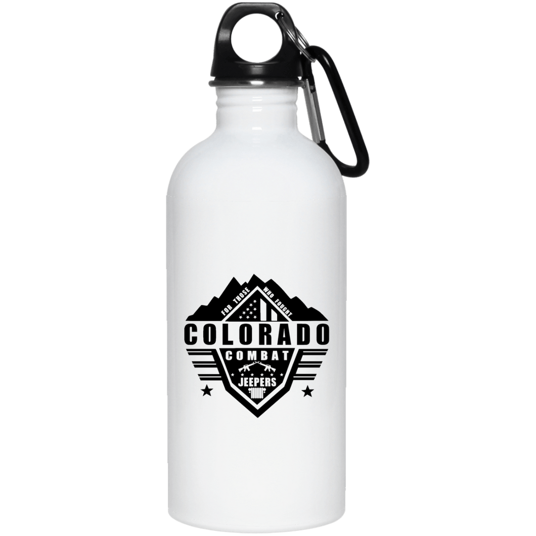 Colorado Combat Jeepers 23663 20 oz. Stainless Steel Water Bottle