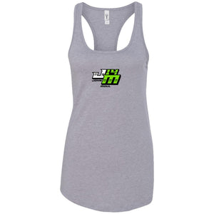 John Moul Racing NL1533 Next Level Ladies Ideal Racerback Tank