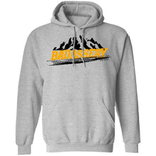 John's 4x4 BADASSERY Mountains 2-sided print G185 Gildan Pullover Hoodie 8 oz.