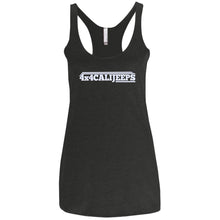 California Jeeps NL6733 Next Level Ladies' Triblend Racerback Tank