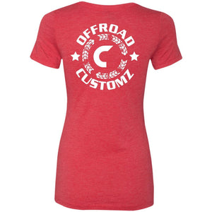 Offroad Customz 2-sided print NL6710 Ladies' Triblend T-Shirt