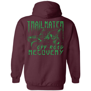Moab Motorsports Trailmater 2-sided print Z66 Gildan Pullover Hoodie 8 oz.