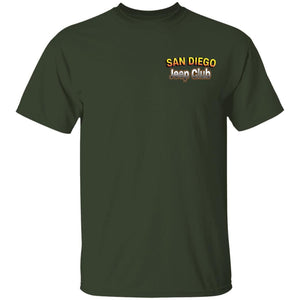 San Diego jeep club 2-sided print 2-sided print G500B Gildan Youth 5.3 oz 100% Cotton T-Shirt