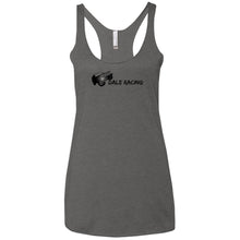 Dale Racing 2-sided print NL6733 Next Level Ladies' Triblend Racerback Tank