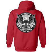AORC Vertical 2-sided print G185 Pullover Hoodie 8 oz.