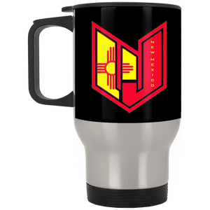 Wicked Jeeps NM XP8400S Silver Stainless Travel Mug