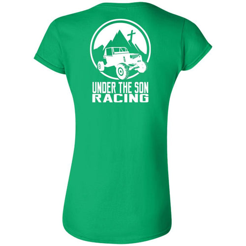 Under The Son Racing 2-sided print G640L Gildan Softstyle Ladies' FITTED T-Shirt